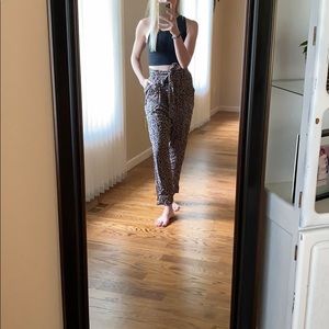 American Eagle cheetah pants